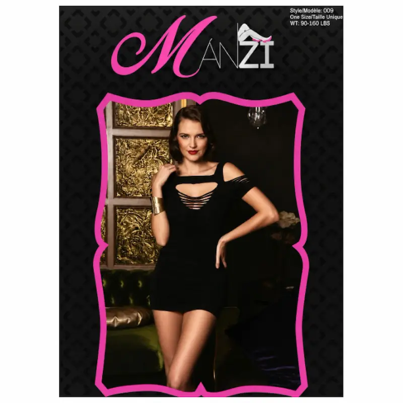 00 9 – Vestido corto ajustado