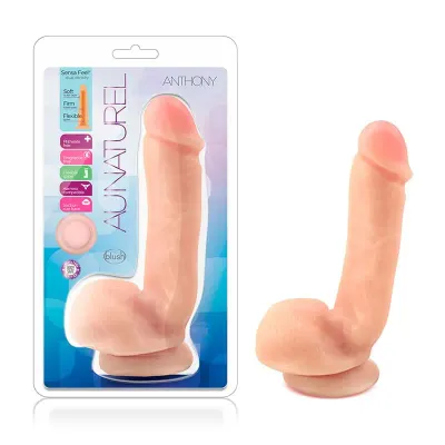 Au Naturel Anthony dildo realista de 8.5 pulgadas