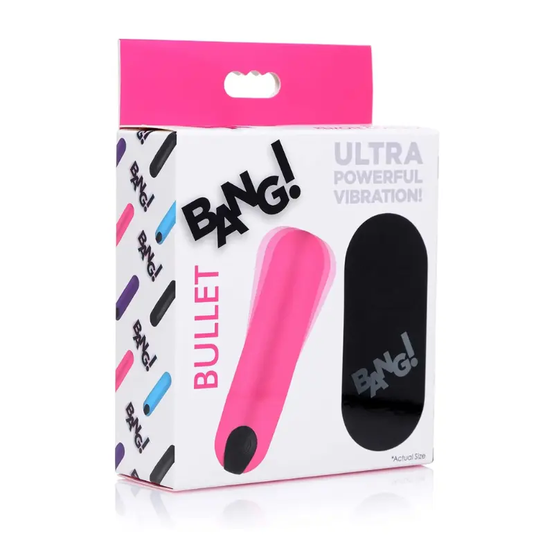 Bala vibradora Bang! Bullet con control remoto