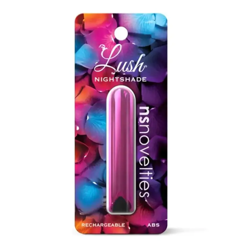Bala vibradora recargable Lush Nightshade con 10 modos