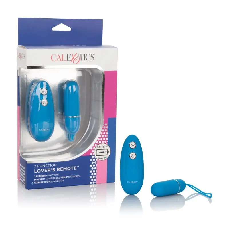 Balita vibradora 7-Function Lovers Remote con control remoto