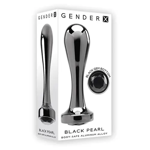 Black Pearl – Plug anal metálico con tamaño grande