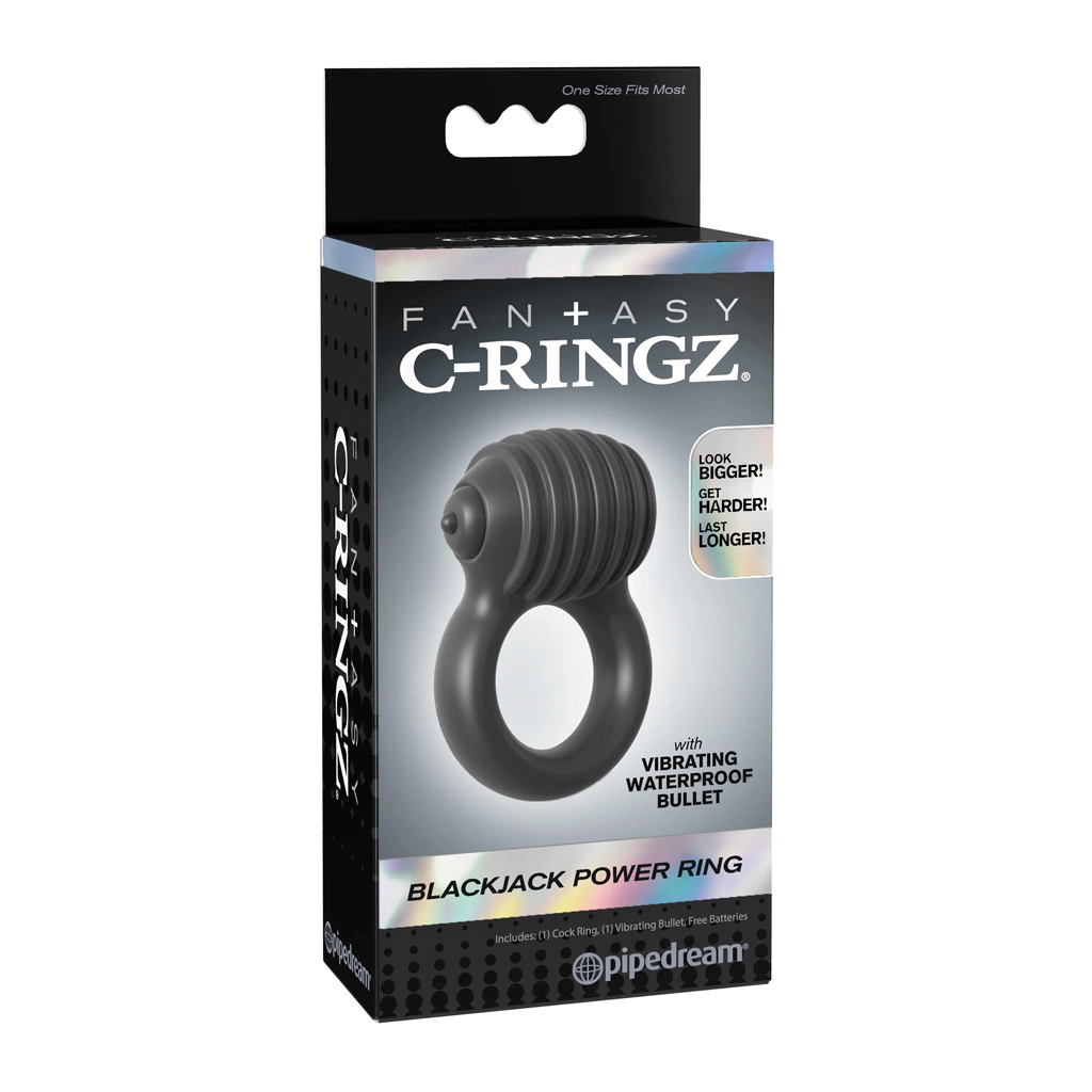 Blackjack Power Ring – Anillo vibrador de múltiples funciones