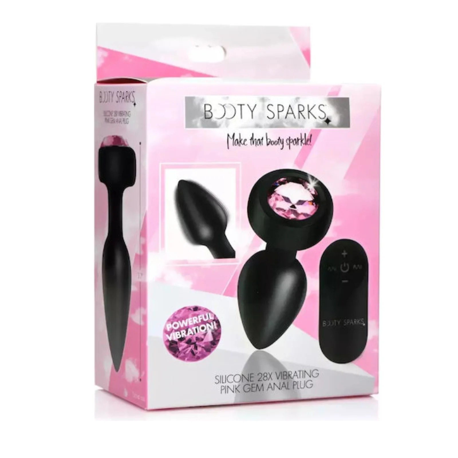 Booty Sparks – Plug anal vibrador con control remoto