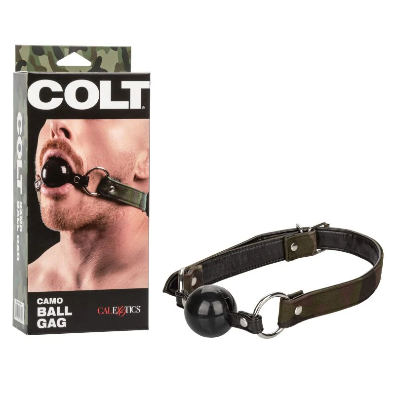 CAMO BALL GAG – Mordaza de bola ajustable