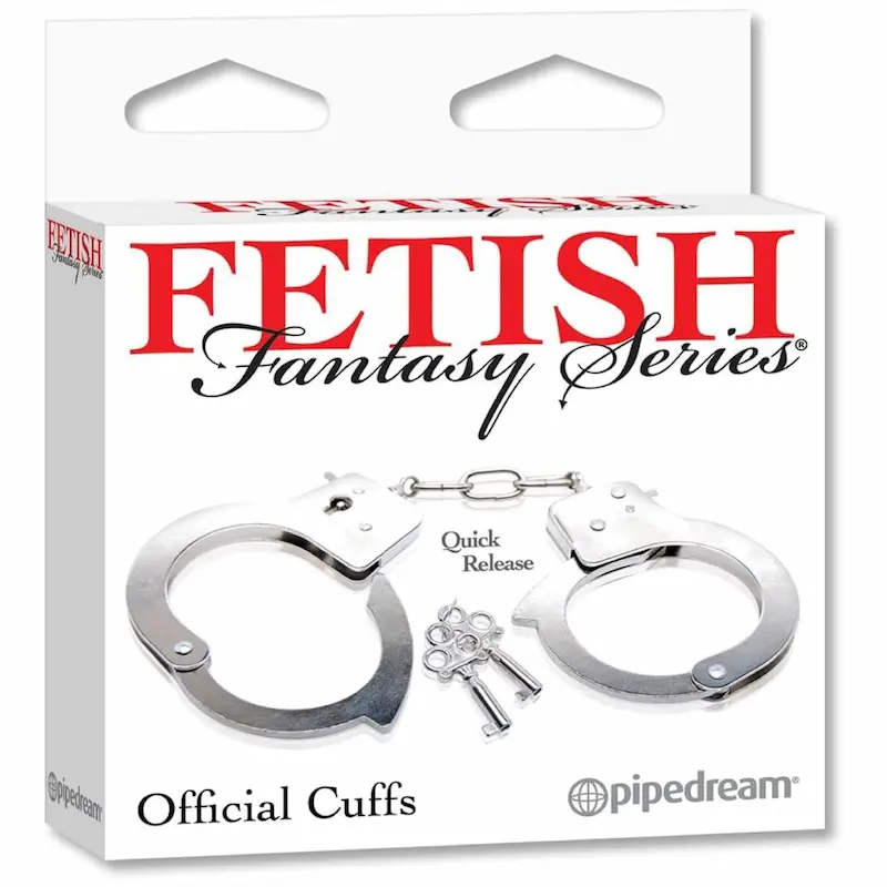FETISH Official Cuffs – Esposas con liberación de seguridad