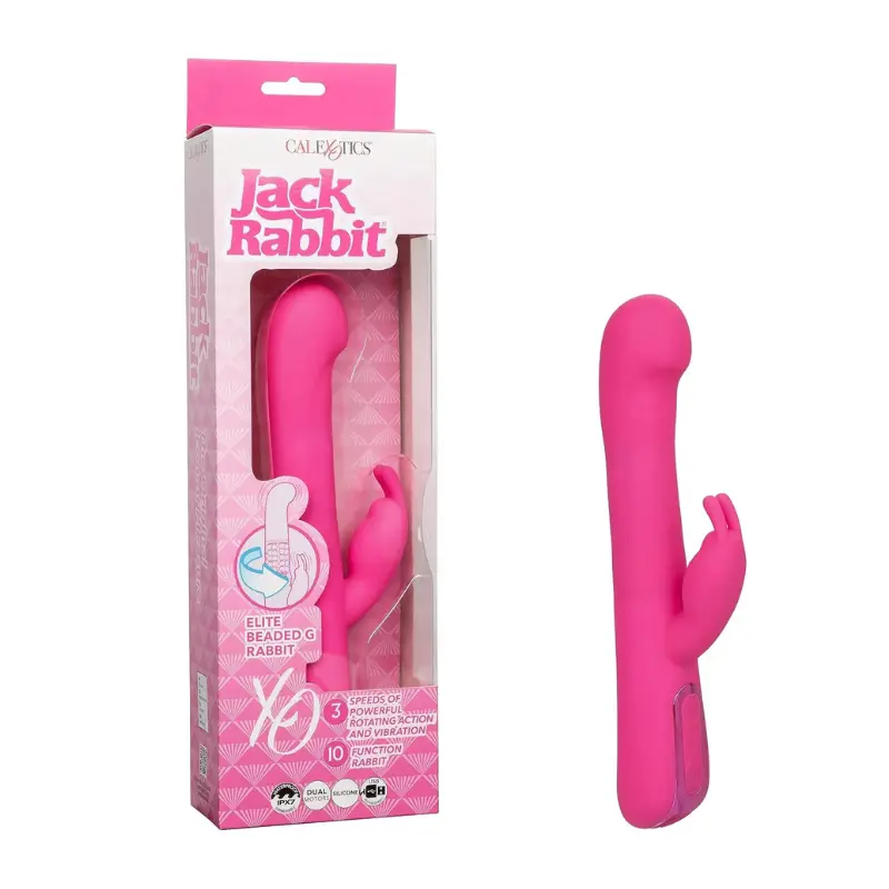 Jack Rabbit Elite Beaded G – vibrador rabbit