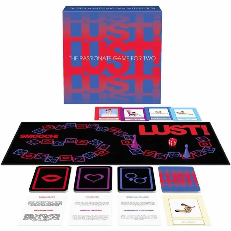 LUST! THE PASSIONATE GAME FOR TWO – Juego de mesa sensual para parejas