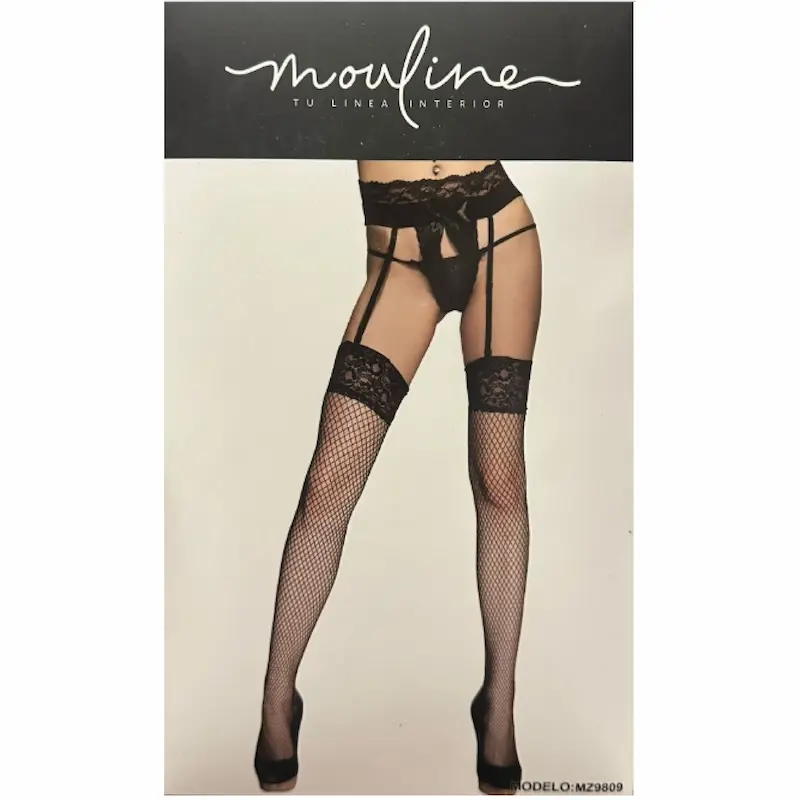 MZ9809 – Pantiliguero de red con encaje