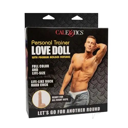 Personal Trainer Love Doll – Muñeco inflable de tamaño completo con rostro a color