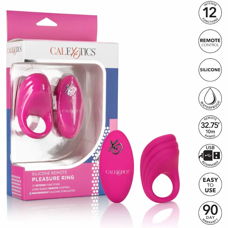 Pleasure Ring – Anillo vibrador para pareja con 12 funciones de vibración