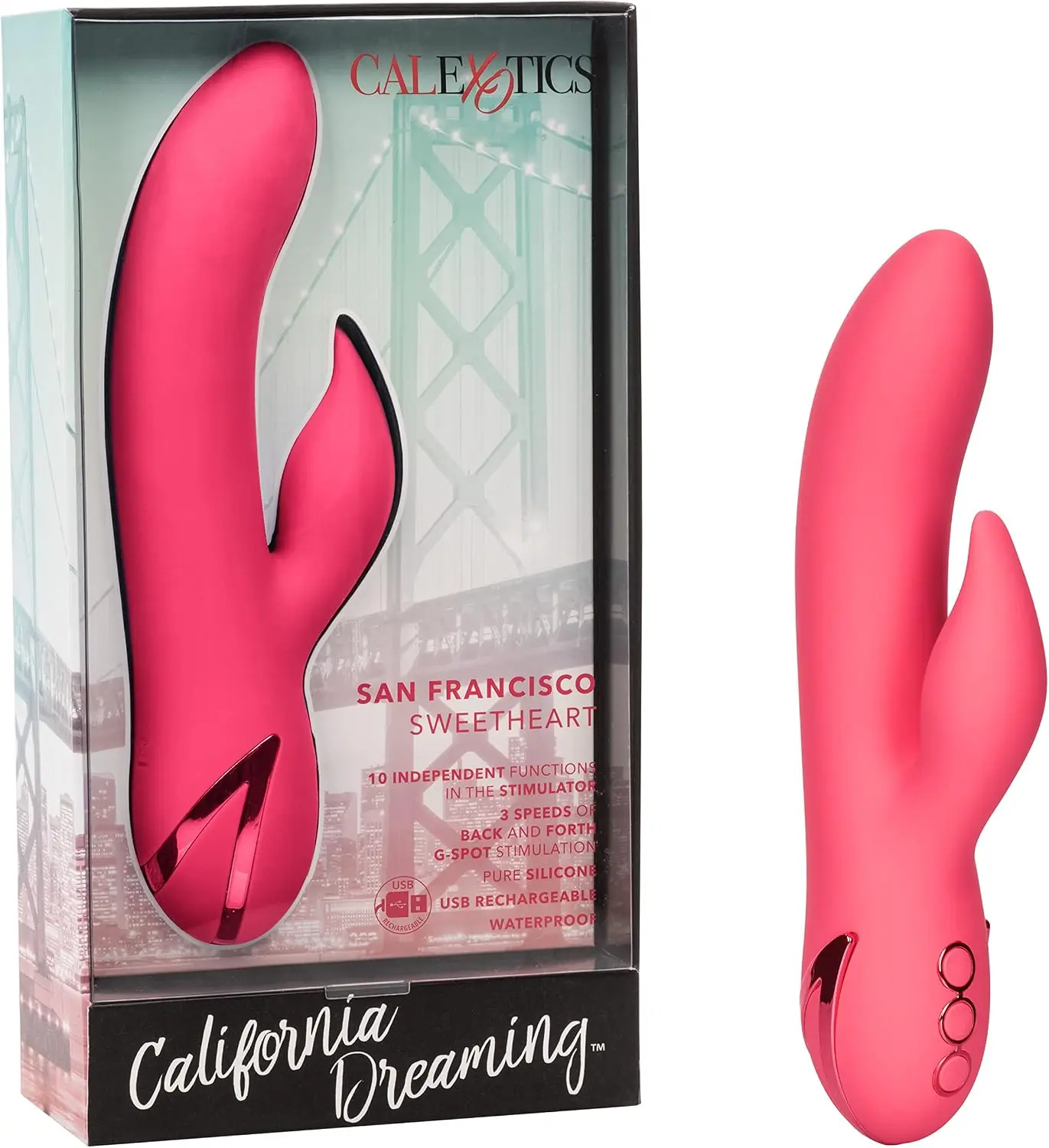 San Francisco Sweetheart – vibrador de estimulación dual
