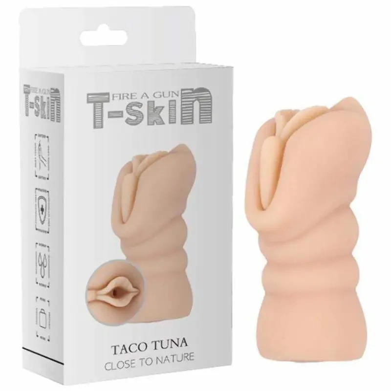 Taco Tuna – Masturbador compacto con material T-Skin