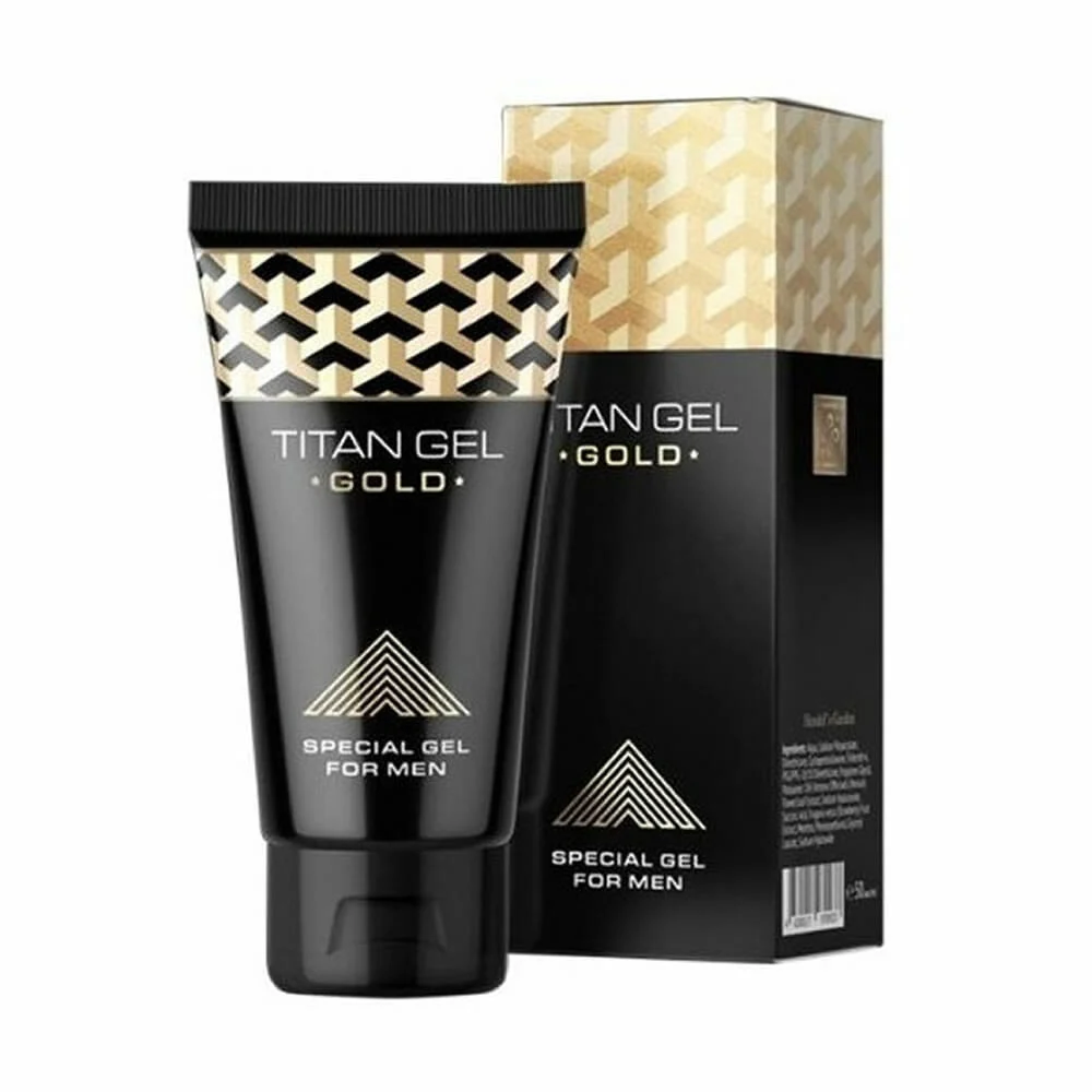 Titan Gel Gold para Masaje Íntimo Masculino