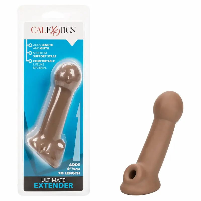 Ultimate Xtender – Funda extensora para pene con 2 pulgadas extra