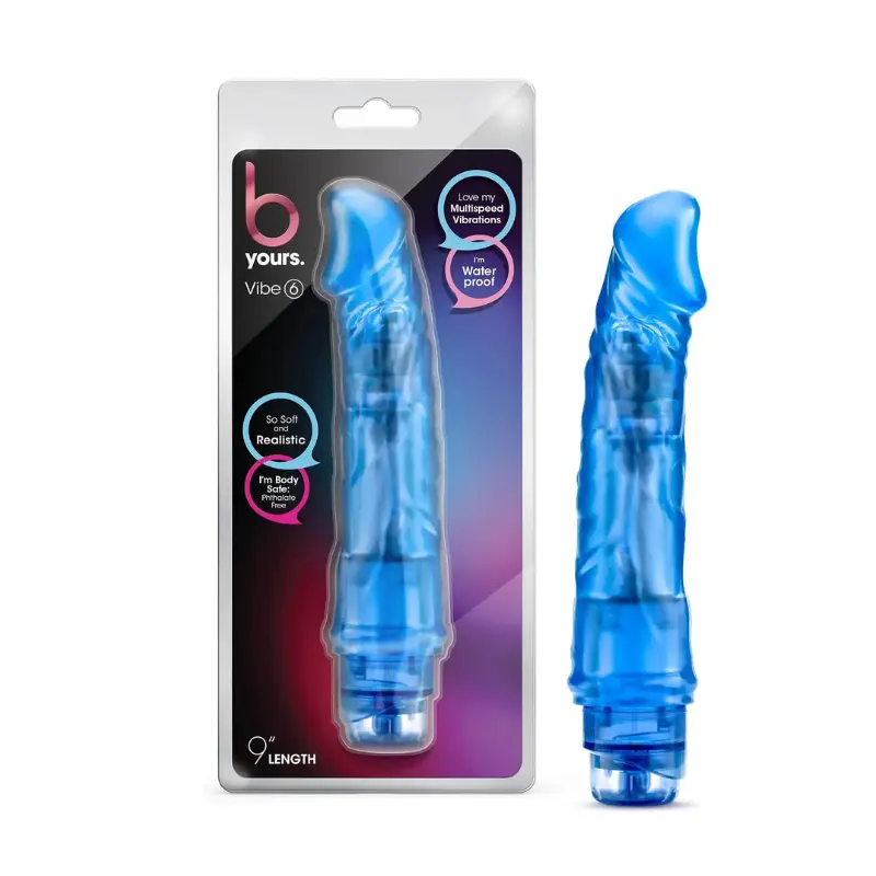 Vibrador realista B Yours Vibe 6 de 9 pulgadas