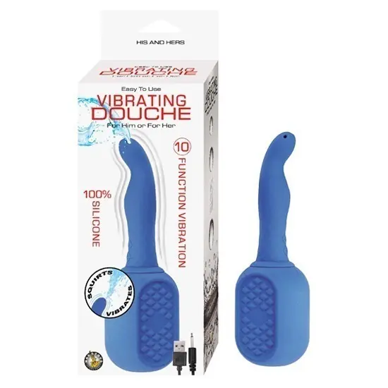 Vibrating Douche – Ducha íntima vibradora recargable